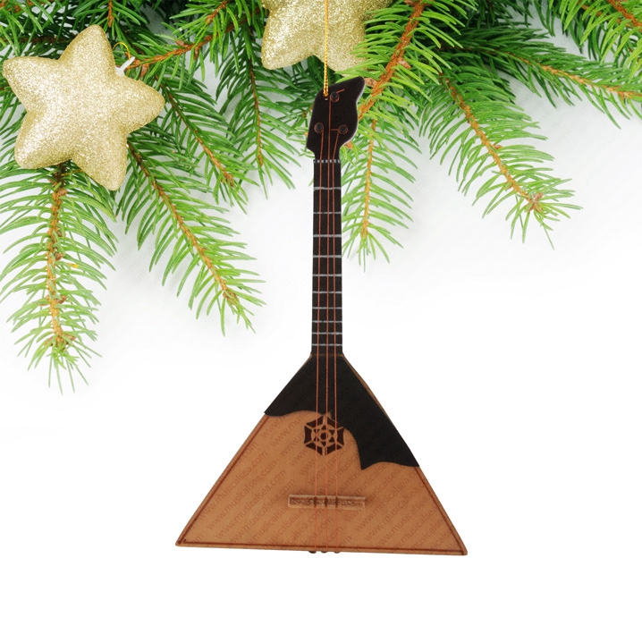 Miniature balalaika and Russian home decorati